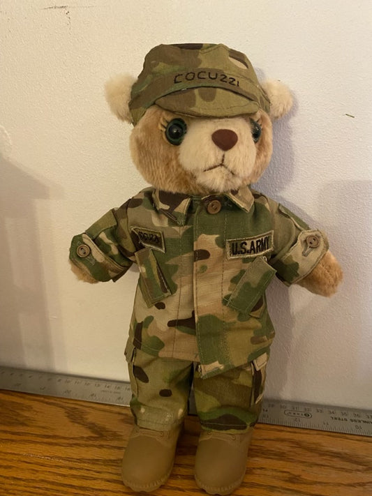 Customized Personalized Military Teddy Bears